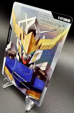 Bandai Gundam Barbatos 1st Form R-017 Resource Card Gundam War TCG English - Image 2