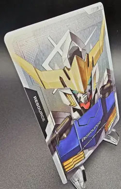 Bandai Gundam Barbatos 1st Form R-017 Resource Card Gundam War TCG English - Image 3