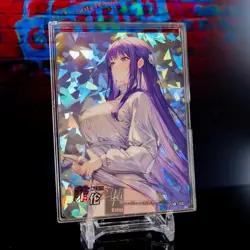 Fern Premium Waifu Card OR-03 Goddess Ice Holo Foil Blind Box Frieren Journey - Image 2
