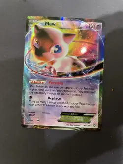 Pokemon 2012 TCG Mew EX Ultra Rare Holo Card 46/124 Dragons Exalted - NM/LP - Image 1