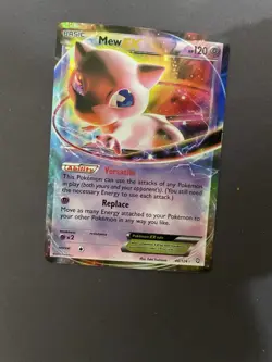 Pokemon 2012 TCG Mew EX Ultra Rare Holo Card 46/124 Dragons Exalted - NM/LP - Image 3