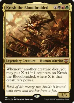 MTG Kresh the Bloodbraided ** New Capenna Commander ** English - Image 1