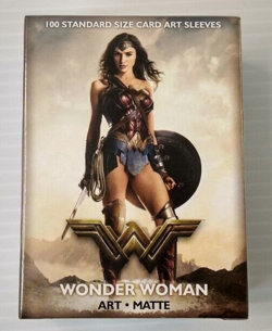 LOTof2 Dragon Shield 100 Standard Card Sleeves Matte Justice League Wonder Woman - Image 2