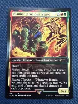 MTG Blanka, Ferocious Friend Secret Lair Drop Regular NM - Image 1