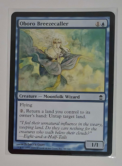MTG Oboro Breezecaller - Saviors of Kamigawa #48 LP Magic The Gathering - Image 1