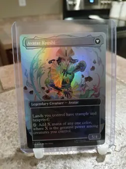 Magic Avatar The Legend of Kyoshi Foil Mythic Borderless Avatar (Some Play) MTG - Image 2