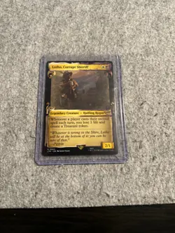 Lotho, Corrupt Shirriff [664] - Showcase Scrolls -Mint - MTG - LoTR - Image 1