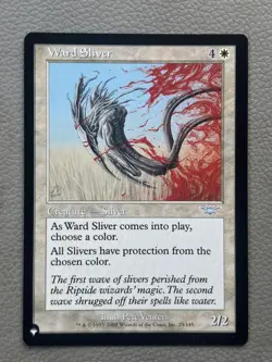 Ward Sliver 25/145 Uncommon The List Reprints Magic: The Gathering Near Mint - Image 1