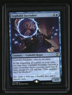 Promo Pack: Streets of New Capenna Cephalid Facetaker Foil - Image 1