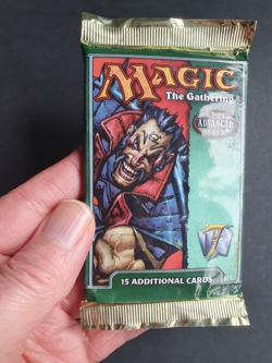 MTG 7th EDITION BOOSTER PACK MINT FACTORY SEALED JOKER WARRIOR ARTWORK ENGLISH - Image 3