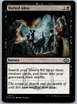 Buried Alive 273 UC Modern Horizons 3 Magic: The Gathering NM - Image 1