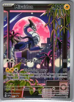 Miraidon SVP 013 Illustration Black Star Promo - Pokemon Card - NM - Image 1