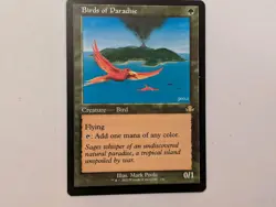 Magic The Gathering (MTG) Birds of Paradise (Retro Frame) - Dominaria Remastered - Image 1