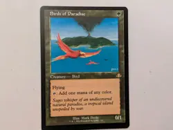 Magic The Gathering (MTG) Birds of Paradise (Retro Frame) - Dominaria Remastered - Image 2