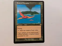 Magic The Gathering (MTG) Birds of Paradise (Retro Frame) - Dominaria Remastered - Image 3