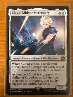 Cloud, Midgar Mercenary - Final Fantasy FIN - MTG - Image 1
