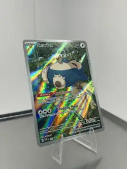 Pokemon TCG Snorlax 051 Scarlet Violet 151 Black Star Promo Card NM Condition - Image 2