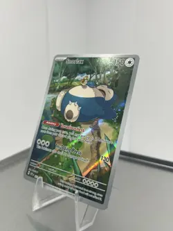 Pokemon TCG Snorlax 051 Scarlet Violet 151 Black Star Promo Card NM Condition - Image 3