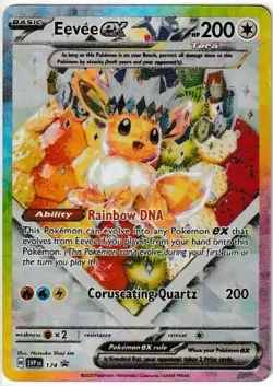 Pokemon TCG Pokemon Eevee Ex Eevee Promo Holo - Image 1