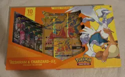 Pokemon TCG Reshiram Charizard-GX Tag Team Premium Collection Box - Image 1