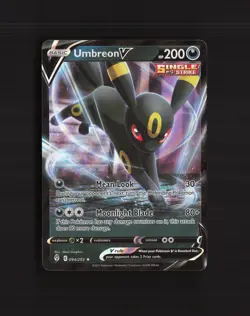 Umbreon V 094/203 Evolving Skies Ultra Rare Holo Pokemon Card NM - Image 1