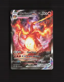 Charizard VMAX SWSH261 Sword & Shield Full Art Black Star Promo Pokemon Card NM - Image 1