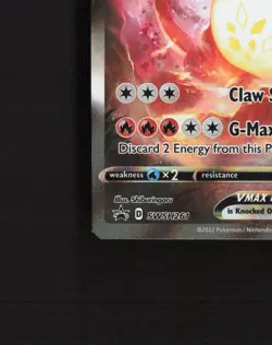Charizard VMAX SWSH261 Sword & Shield Full Art Black Star Promo Pokemon Card NM - Image 5