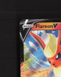Flareon V SWSH149 Sword & Shield Black Star Promo Holo Pokemon Card NM - Image 3