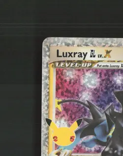 Luxray GL LV.X 109 Celebrations Stamped Rare Holo LV.X Pokemon Card NM - Image 3