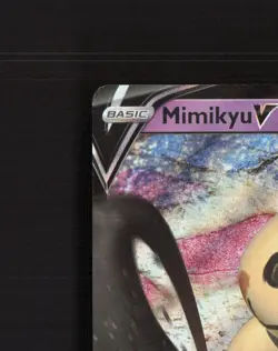 Mimikyu V 062/163 Battle Styles Ultra Rare Holo Pokemon Card NM - Image 3