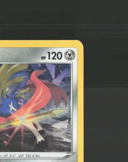 Zacian 139/192 Rebel Clash Cracked Ice Holo Rare Pokemon Card NM - Image 4