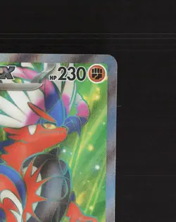 Koraidon ex 231/198 Scarlet & Violet Full Art Ultra Rare Holo Pokemon Card NM - Image 4
