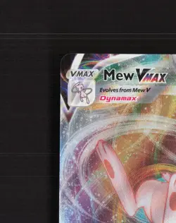 Mew VMAX 114/264 Fusion Strike Ultra Rare Holo Pokemon Card NM - Image 3