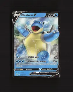 Blastoise V SWSH101 Sword & Shield Black Star Promo Holo Pokemon Card NM - Image 1