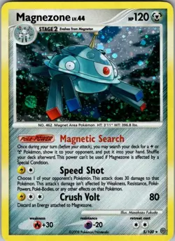 Magnezone 5/100 Stormfront Rare NM Pokemon TCG - Image 1