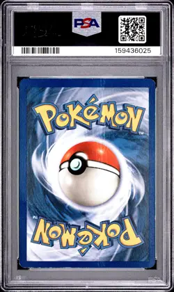 1999 POKEMON BASE SET UNLIMITED #10 MEWTWO-HOLO PSA 1 - Image 2