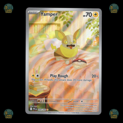 Yamper 099/094 Pokemon TCG ME02: Phantasmal Flames NM - Image 1