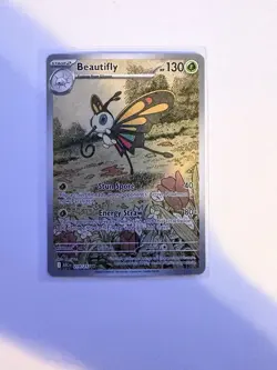 Pokemon Beautifly Ir 219/217 Me: Ascended Heroes Holo Near Mint - Image 1