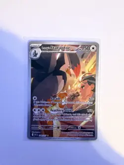Pokemon Larry's Staraptor 249/217 Me: Ascended Heroes Holo - Image 1