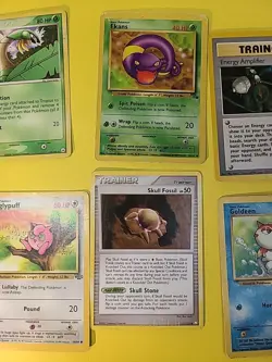 Vintage 9 Card Pokemon Lot- Gen 1, Jungle, And More - Image 3