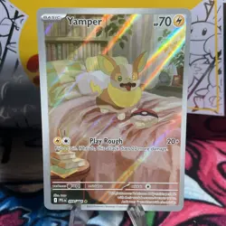 Pokemon TCG – Yamper 099/094 – Phantasmal Flames – Secret Rare – NM/M - Image 1