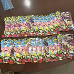 Pokemon TCG: Perfect Order Sleeved Booster Packs LOT OF 28 Sealed Packs - Image 1
