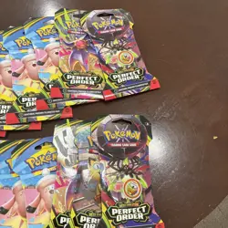 Pokemon TCG: Perfect Order Sleeved Booster Packs LOT OF 28 Sealed Packs - Image 4