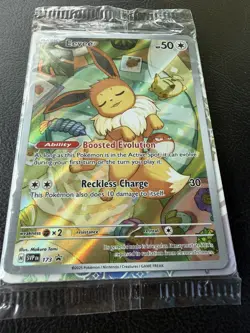 Pokemon Prismatic Evolutions Pokemon Center ETB Eevee Promo STILL SEALED - Image 3