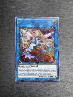 YuGiOh! Trickstar Holly Angel DUPO - Error Misprint Name Shift 1st Ed Near Mint - Image 1