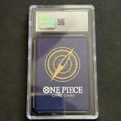 2025 ONE PIECE A FIST OF DIVINE SPEED SECRET RARE #OP11-119 KOBY CGC 8.5 - Image 2
