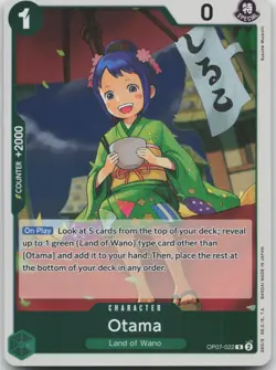 Otama OP07-022 Rare 500 Years in the Future One Piece Foil Near Mint - Image 1