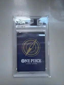 ONE PIECE GEAR TWO 2025 A FIST OF DIVINE SPEED #080 ALTERNATE ART PSA 10 - Image 2