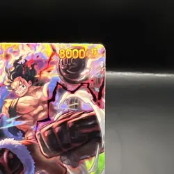 Monkey.D.Luffy OP11-118 ONE PIECE Tcg Secret Rare NM Blue - Image 3