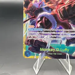 Monkey.D.Luffy OP11-118 ONE PIECE Tcg Secret Rare NM Blue - Image 5
